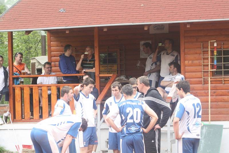 Z utkání VK Kolín - Přerov nad Labem (3:2).