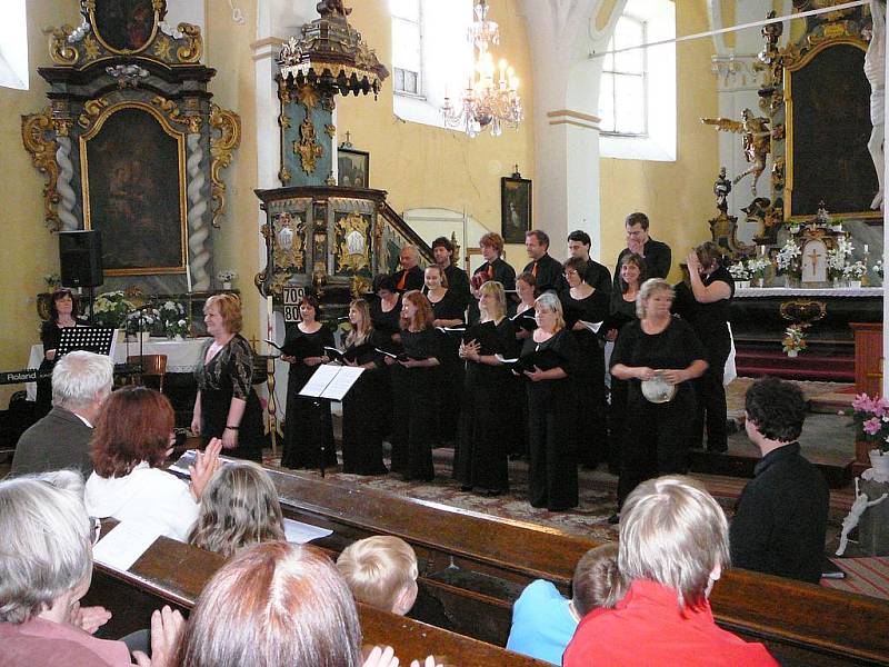 Koncert v žehuňském kostele