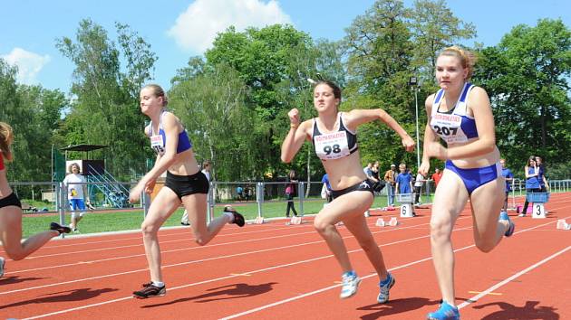 Ze závodu Youth Athletics – Sokol Grand Prix.