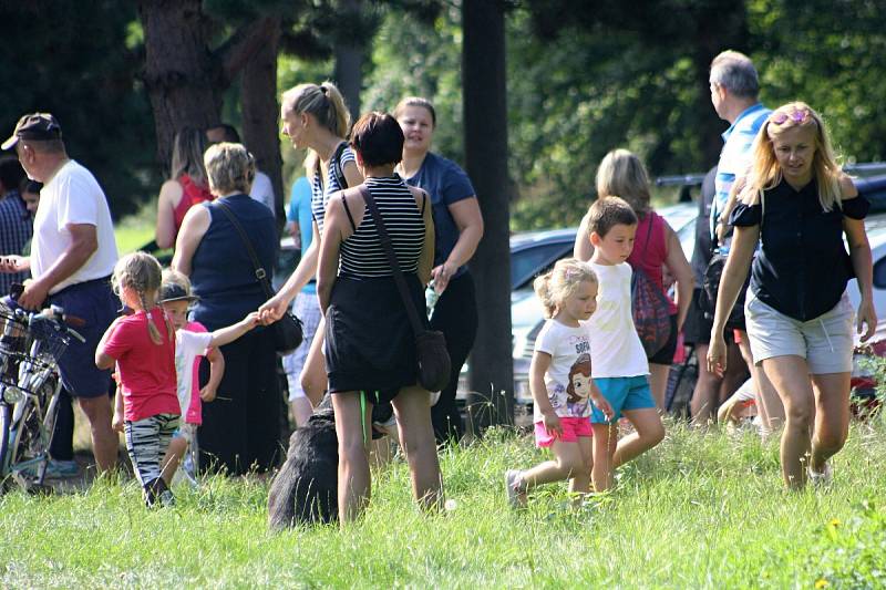 Z jedenáctého ročníku běžeckého závodu Kolínská desítka, sobota 26. srpna 2017.