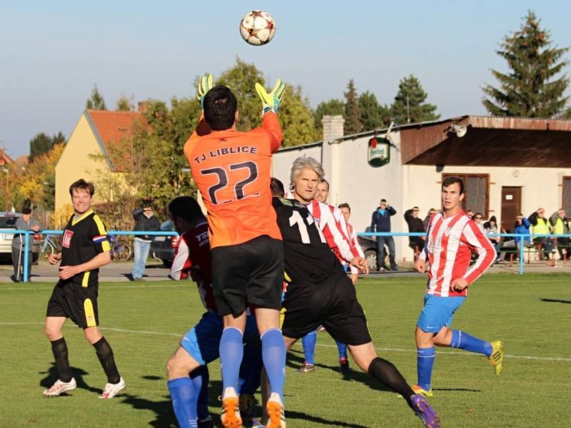 Z utkání Tuchoraz - Liblice (1:0).