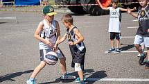 Z jubilejního 20. ročníku Streetball cupu v Kolíně.