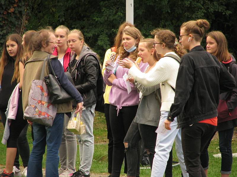 Z veletrhu řemesel na Medvědí louce v Kolíně.