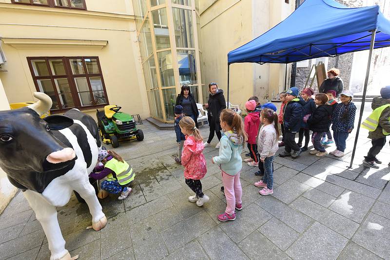 Z výstavy o životním prostředí v Městském společenském domě v Kolíně.