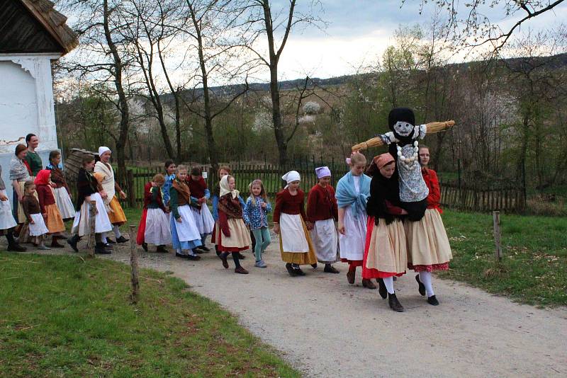 Smrtná neděle v Muzeu lidových staveb v Kouřimi.