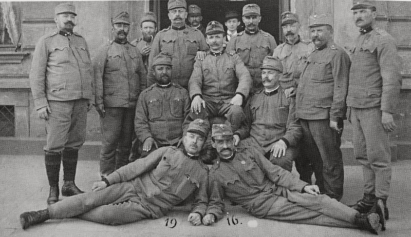Pečecké vojsko z roku 1916.