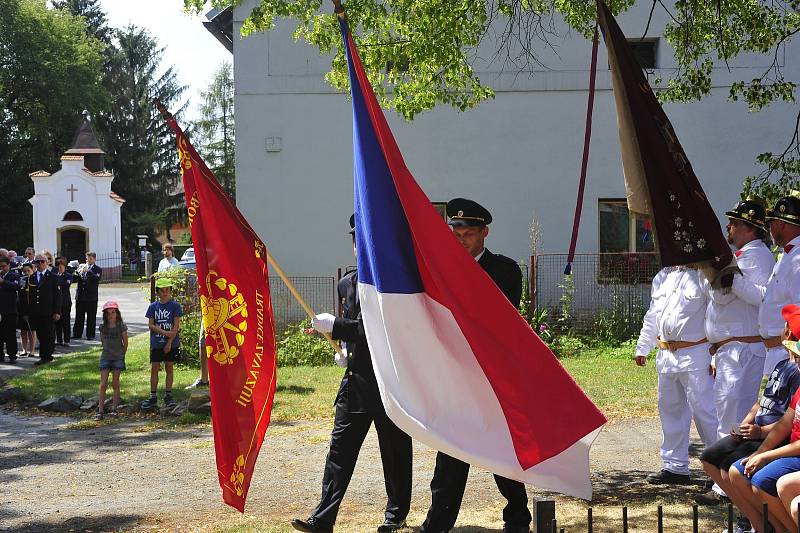 Hasiči v Mančicích oslavili 130 let svého sboru a 100 let republiky.