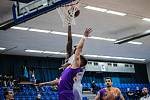 Z dohrávky 7. kola NBL BC Kolín - Ústí nad Labem (86:90).