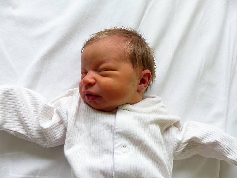 Michala Pilařová se narodila 13.12.2018, vážila 3400 g a měřila 49 cm. V Čáslavi ji přivítá sestřička Karla (6) a rodiče Lucie a Michal.