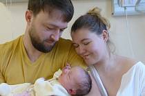 Madlen Zelenková se narodila 29. prosince 2021 v kolínské porodnici s váhou 3090 g. Do Kutné Hory odjela s maminkou Lenkou a tatínkem Danielem.