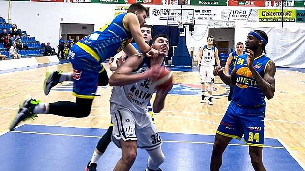 Basketbalisté Kolína porazili ve 12. kole nadstavbové části Ústí nad Labem 103:78.