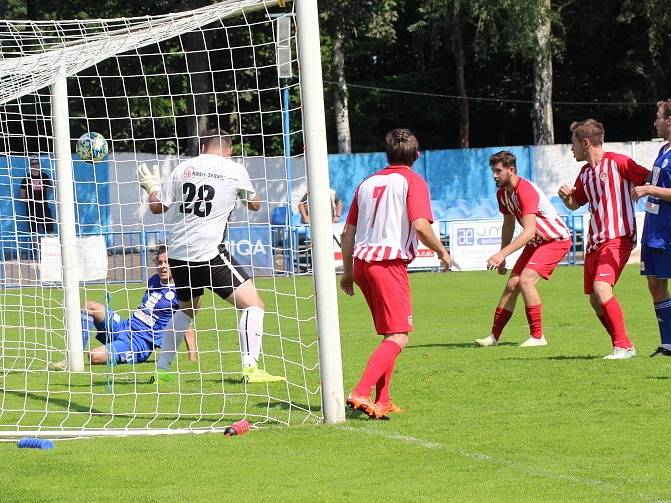 Z přípravného utkání FK Kolín - Kutná Hora (7:1).