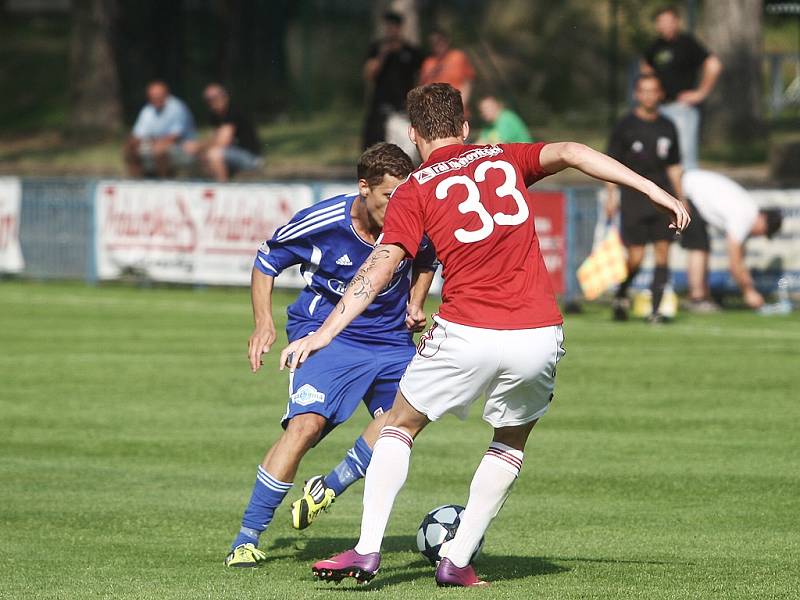 Z přípravného utkání FK Kolín - Žižkov (2:2).