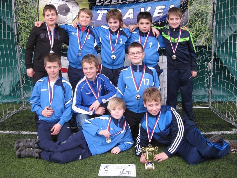 Mladí kolínští fotbalisté skončili na pražském turnaji na druhém místě.