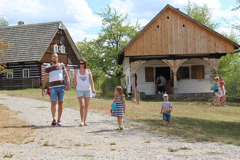 Voničková sobota v kouřimském skanzenu.