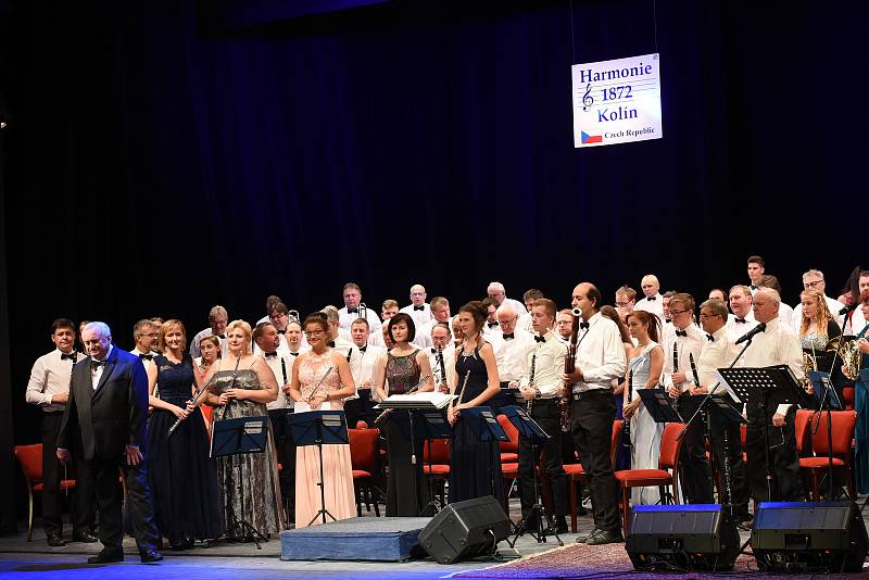 Svatomartinský koncert orchestru Harmonie 1872 v Kolíně.