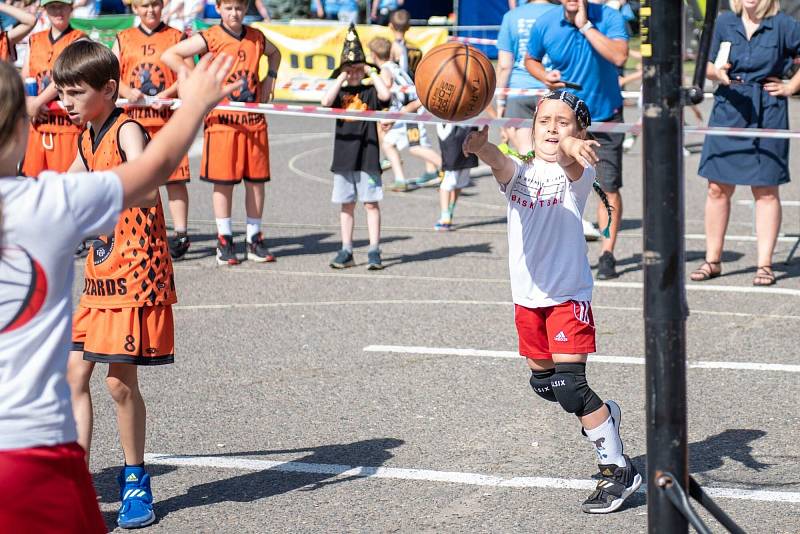 Z jubilejního 20. ročníku Streetball cupu v Kolíně.