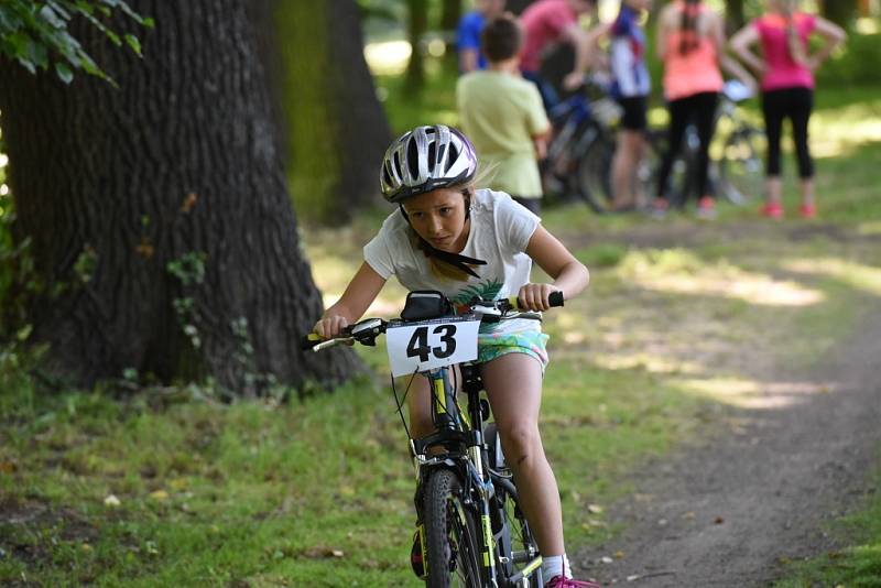 Kolínské sportovní dny ZŠ 2017 - cyklistika.