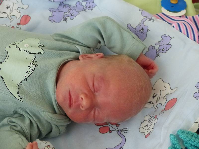 Matyáš Havlíček se narodil 11. června 2022 v kolínské porodnici, vážil 1500 g a měřil 41 cm. V Bělušicích ho přivítal bráška Štěpánek (5) a rodiče Hana a Martin.