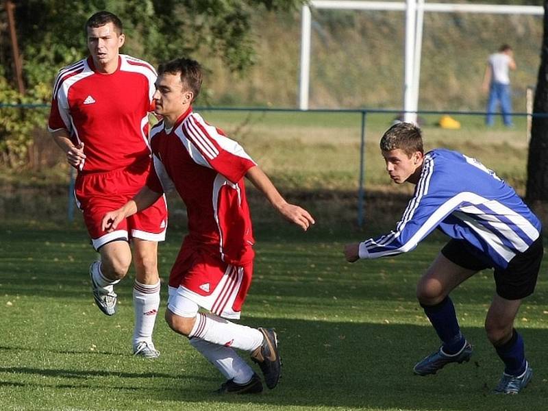 Z utkání Plaňany - Bečváry 2:0