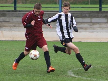 Z utkání mladšího dorostu FK Kolín - Mělník (4:0).