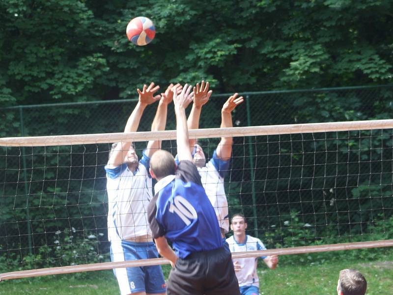 Z utkání VK Kolín - Kutná Hora (1:3).