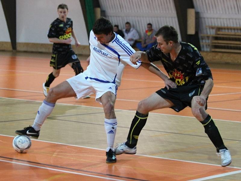 Z utkání SKP Kolín - AFC Kralupy (10:3).