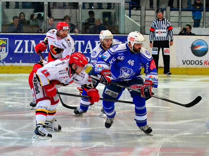 Z baráže o 1. ligu; Kolín - Prostějov 5:4 sn