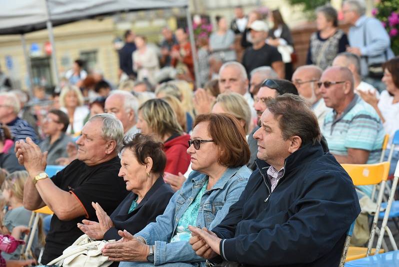 Posvícenské kulturní léto udělalo radost dětem i milovníkům písní Jaroslava Ježka.