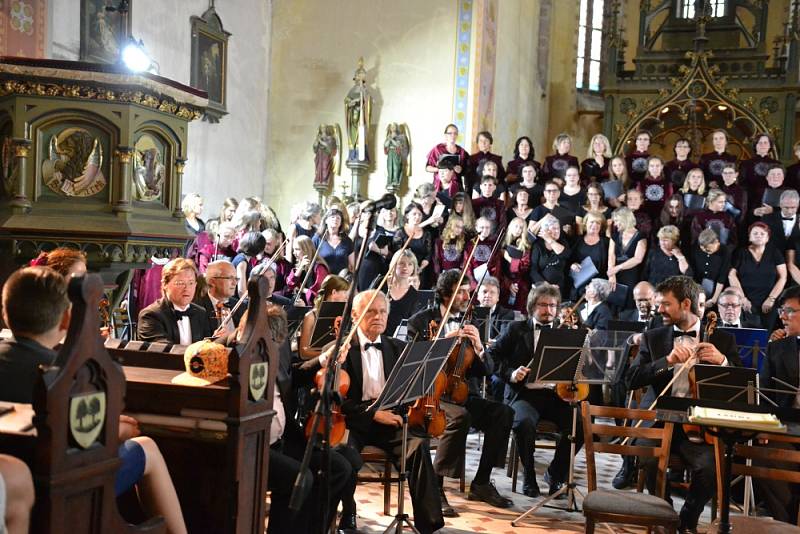 V Plaňanech se uskutečnil závěrečný koncert festivalu.