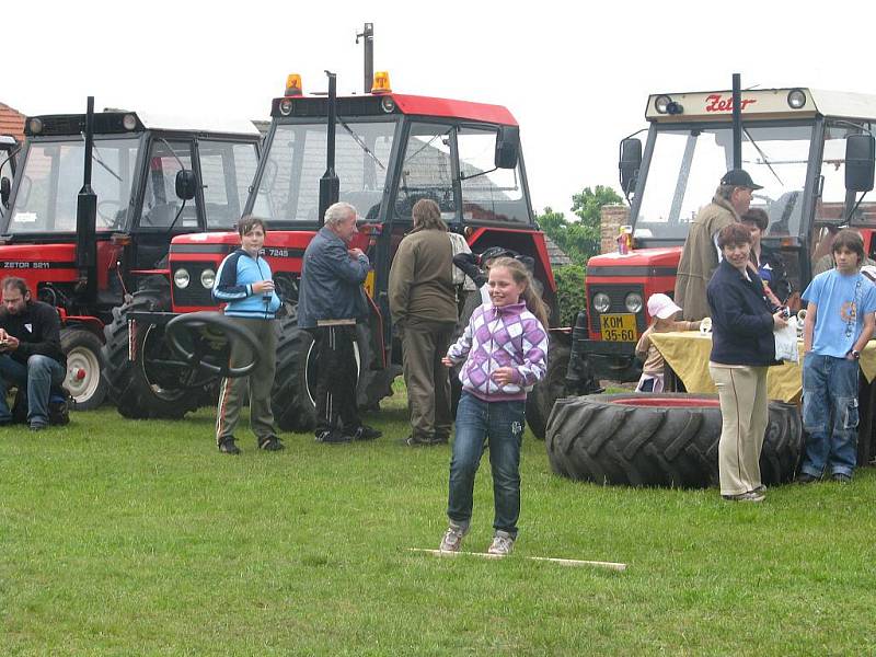2.sraz traktorů Zetorů v Lipci