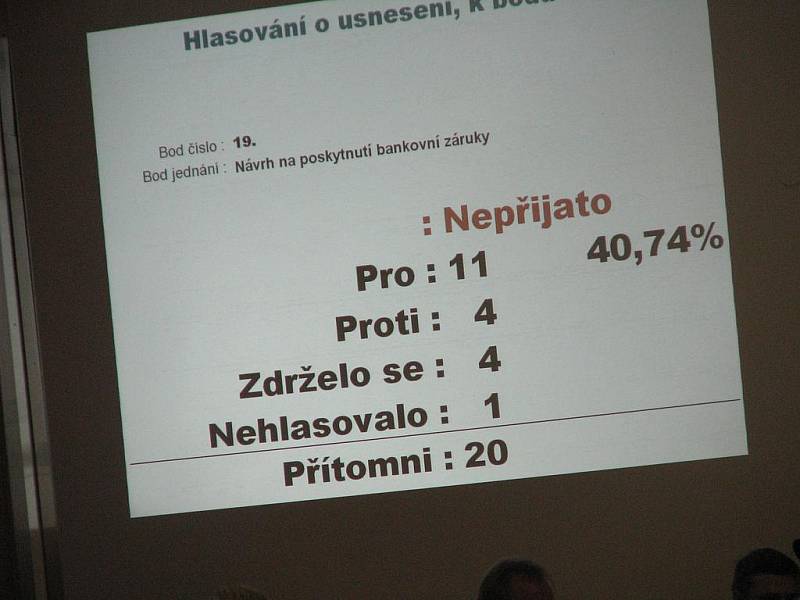 Zastupitelstvo v Kolíně 14. září 2010