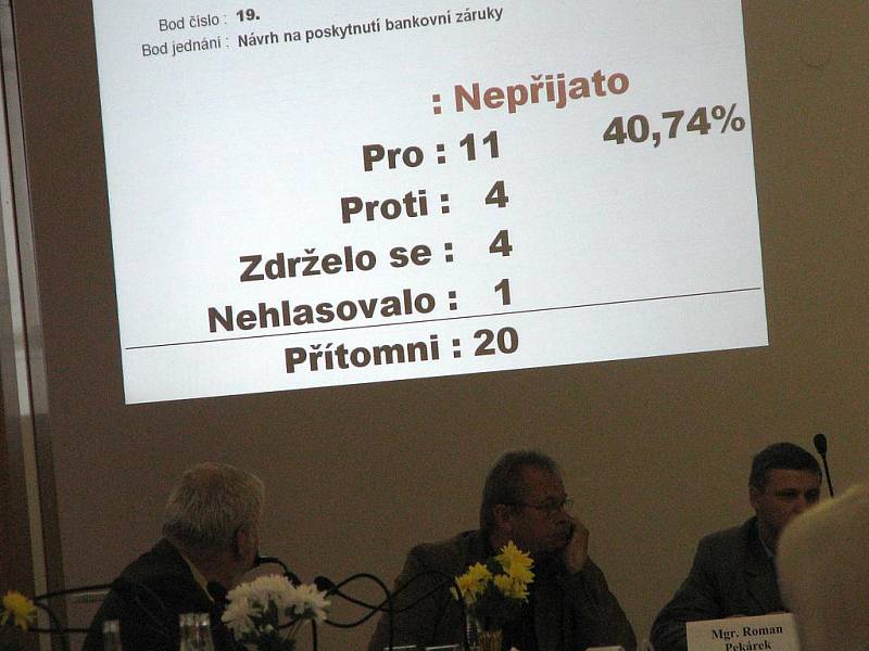 Zastupitelstvo v Kolíně 14. září 2010