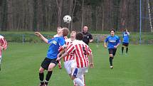 Z utkání staršího dorostu FK Kolín - Kosmonosy (4:0).