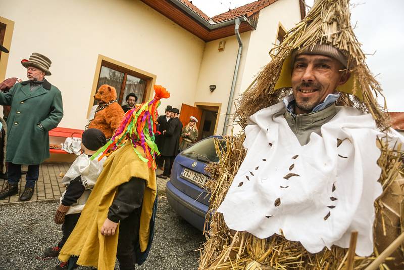 Masopust v Toušicích.