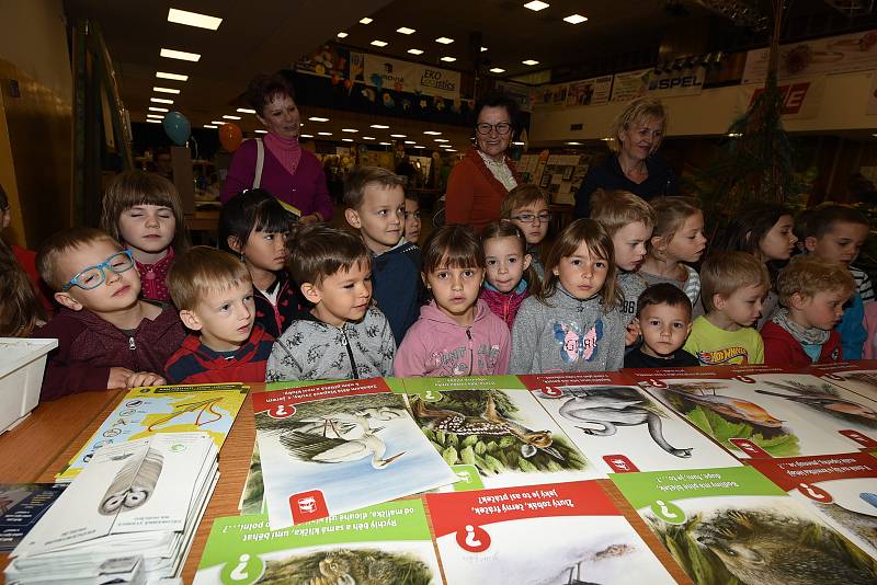 Z výstavy o životním prostředí v Městském společenském domě v Kolíně.