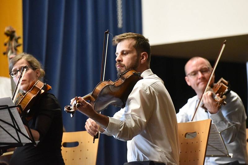 Smyčcový koncert se konal v Městském společenském domě.