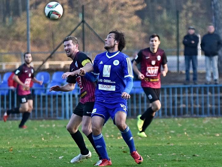 Z utkání FK Kolín - Čáslav (0:0, PK 6:7).