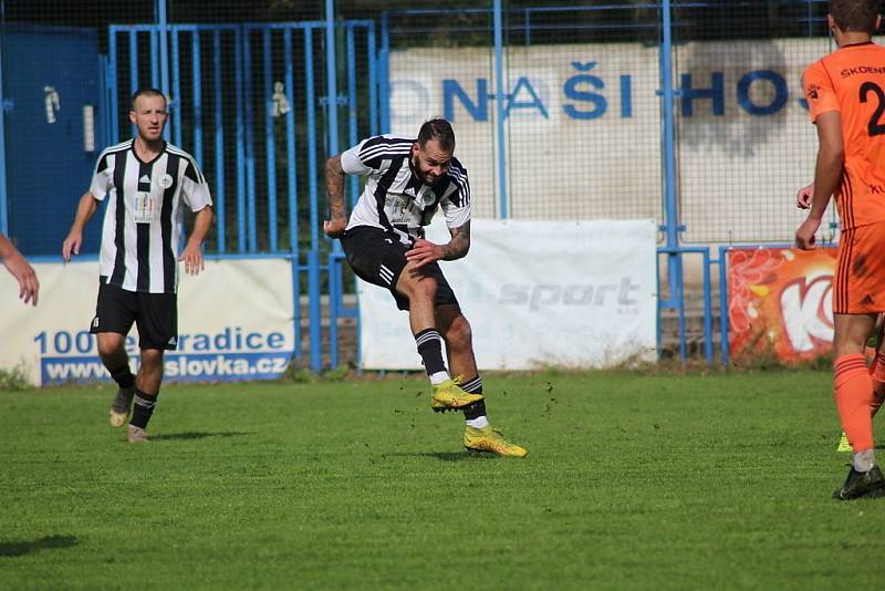 Z fotbalového utkání ČFL skupiny B Kolín - Mladá Boleslav B