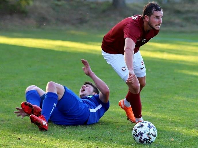 Z utkání Český Brod B - Poděbrady (1:0).