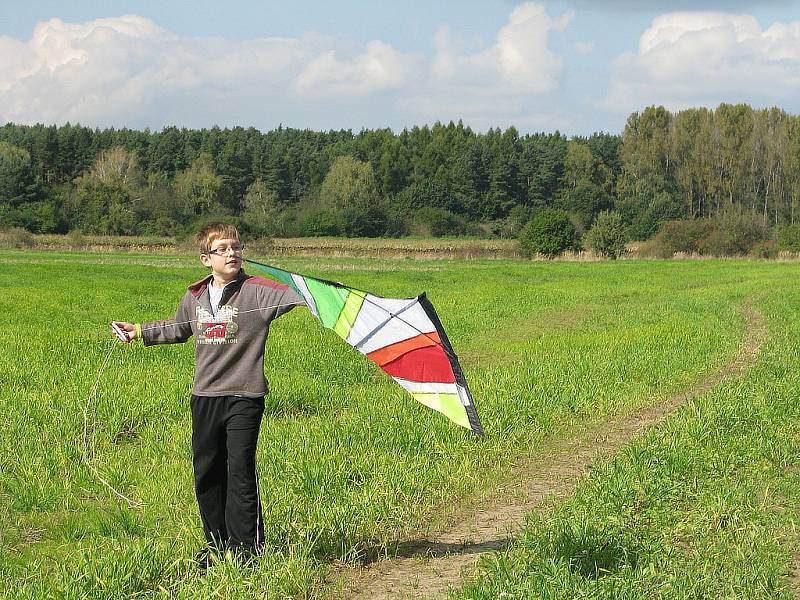 Dětský den s drakiádou ve Třech Dvorech