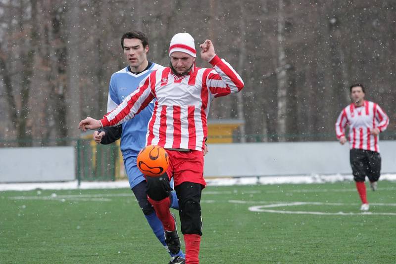 Z utkání Dobré Pole - Ondřejov (0:1).