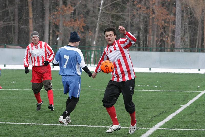 Z utkání Dobré Pole - Ondřejov (0:1).