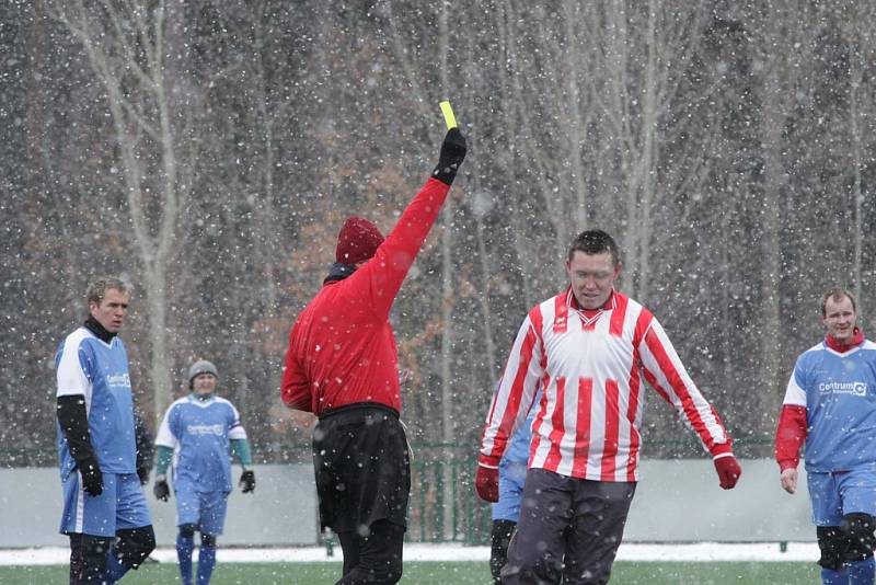 Z utkání Dobré Pole - Ondřejov (0:1).