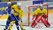 Z utkání play off II. ligy. Kolín - Jindřichův Hradec 4:1