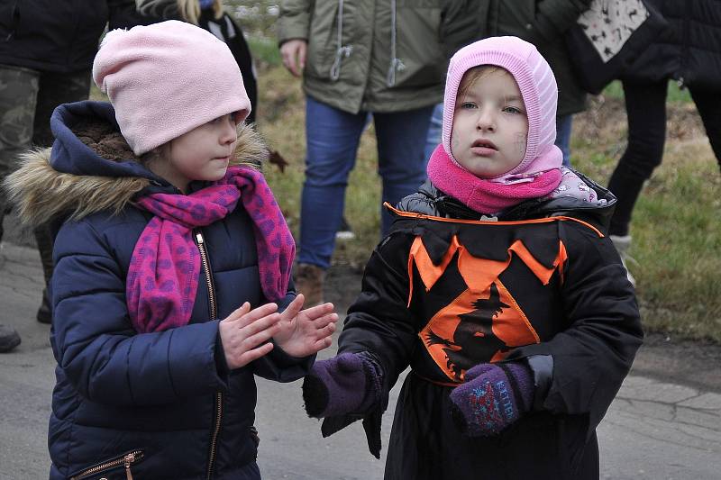 Tradiční průvod masek okořeněný zábavným programem prošel i touto obcí.