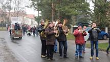 Masopustní průvod prošel obcí Tatce.