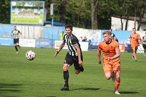 Z fotbalového utkání České fotbalové ligy Kolín - Mladá Boleslav B (1:0)