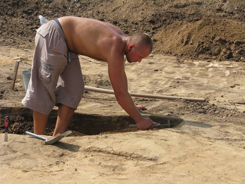 Archeologický průzkum po trase obchvatu Kolína