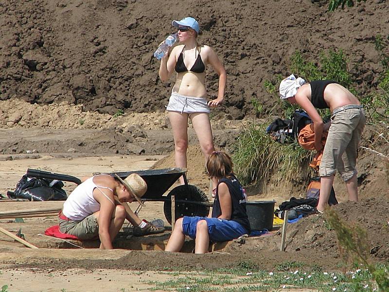 Archeologický průzkum po trase obchvatu Kolína